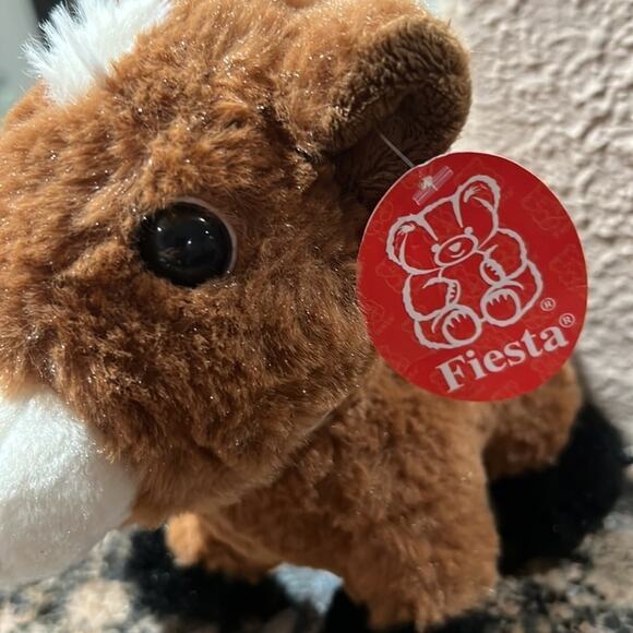 Fiesta Horse Plush Stuffed Animal 7 inch NWT - Picture 3 of 8